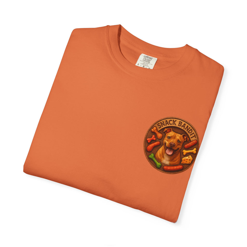 T-Shirt — "Snack Bandit" Dog Graphic Tee
