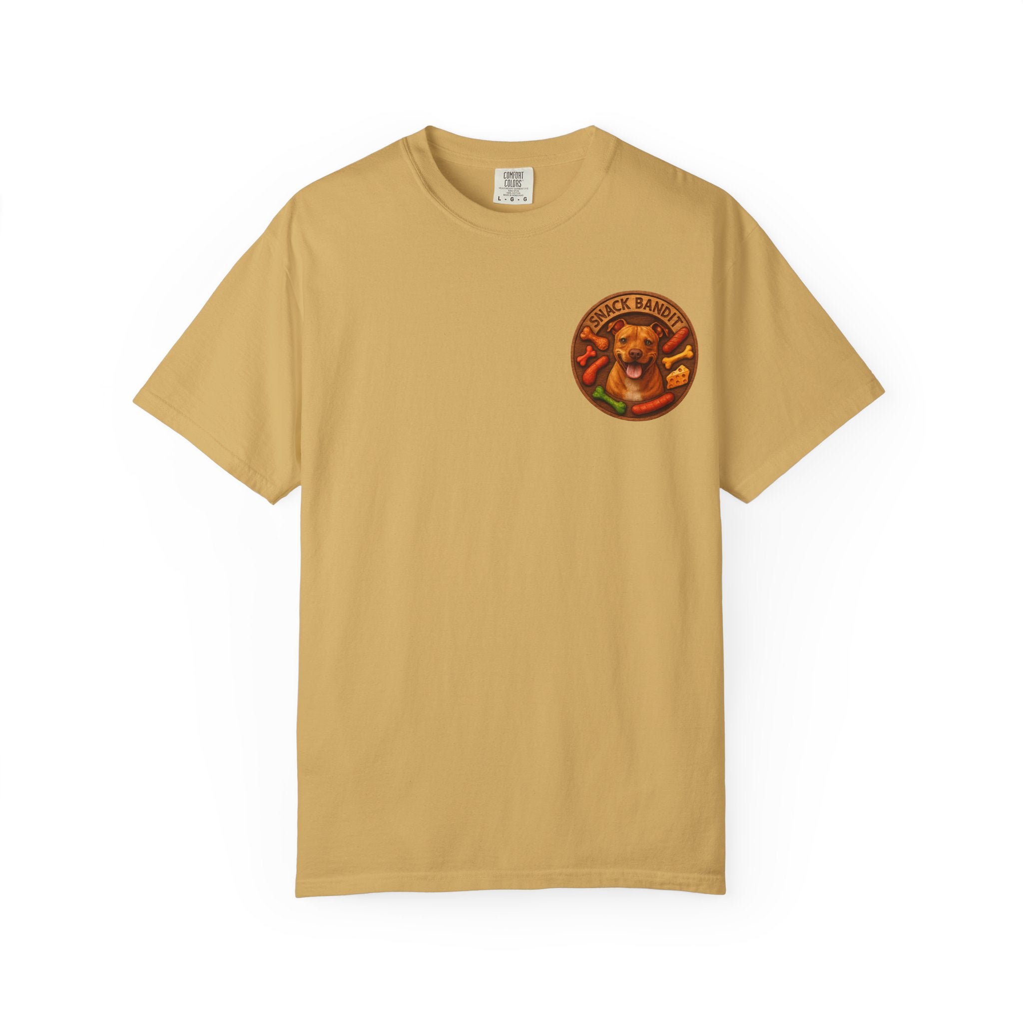 T-Shirt — "Snack Bandit" Dog Graphic Tee