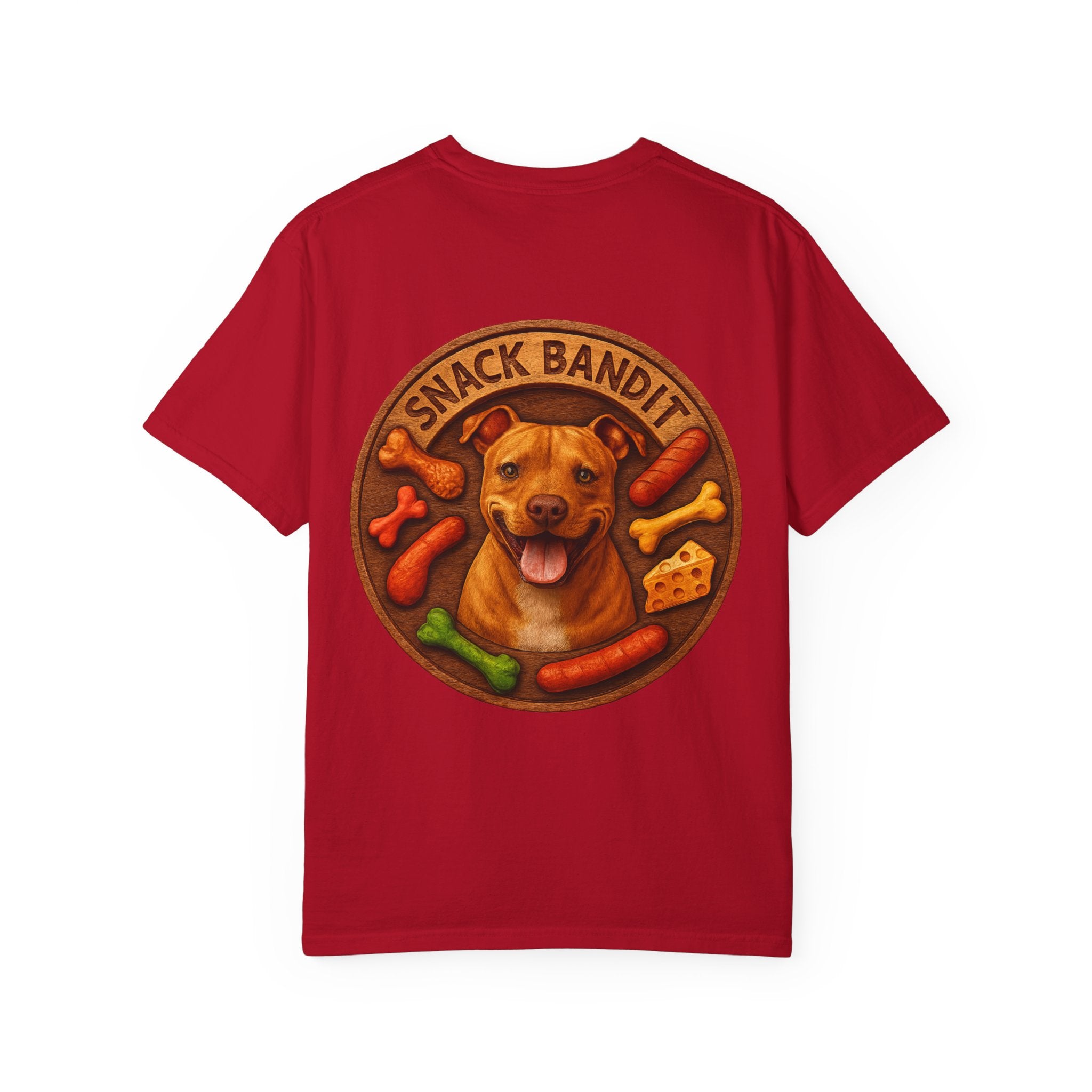 T-Shirt — "Snack Bandit" Dog Graphic Tee