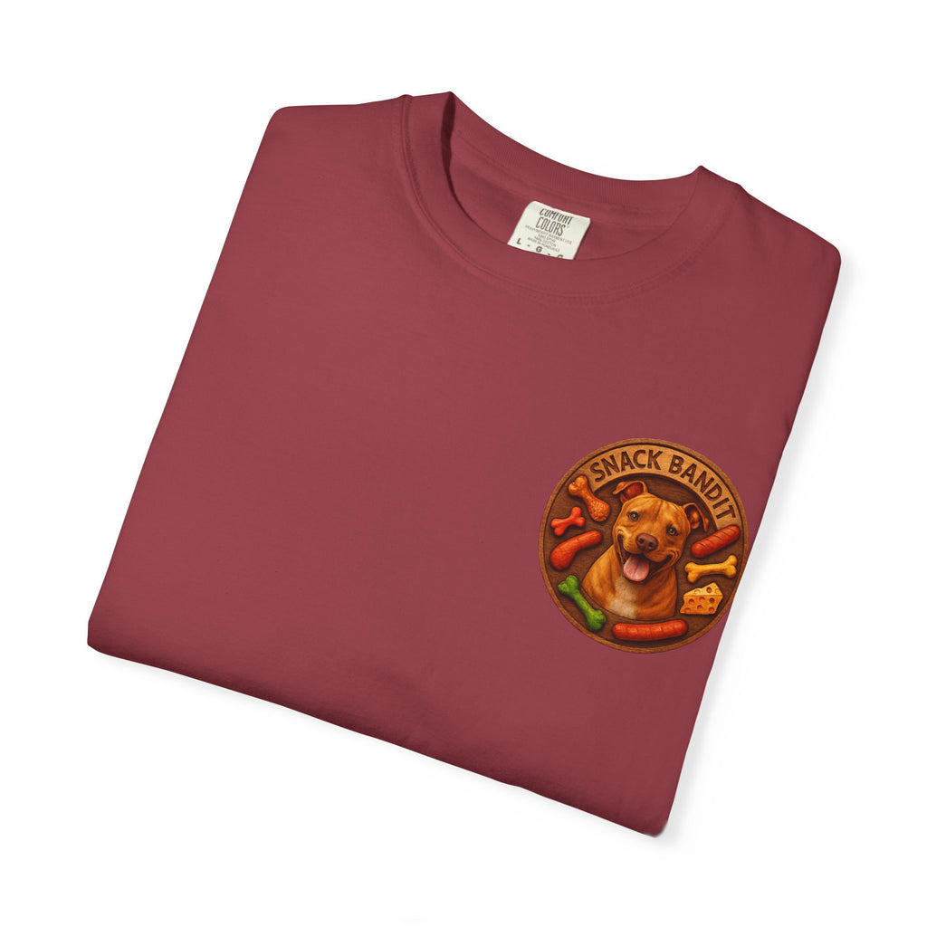 T-Shirt — "Snack Bandit" Dog Graphic Tee
