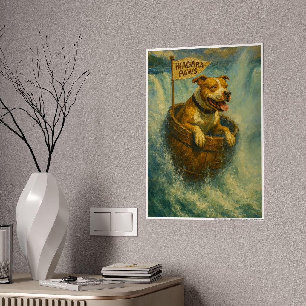 Niagara Paws Dog Gloss Poster