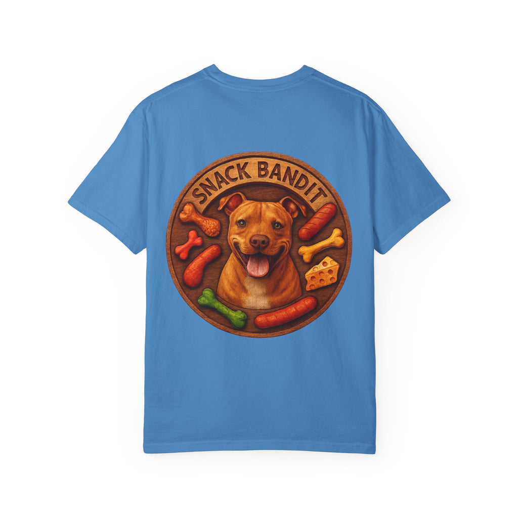 T-Shirt — "Snack Bandit" Dog Graphic Tee