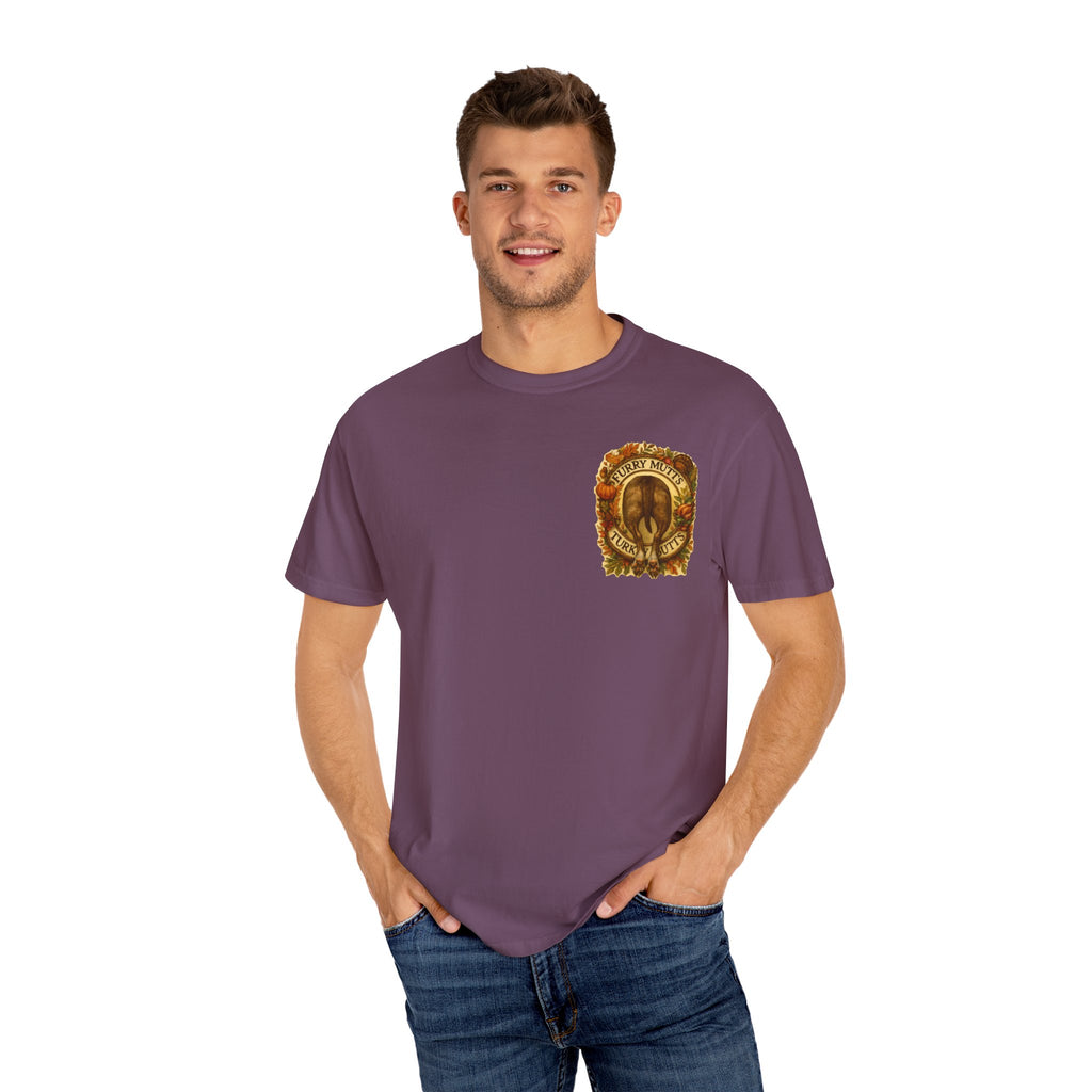 T-Shirt - Furry Mutts Turk My Butts Thanksgiving Graphic Tee