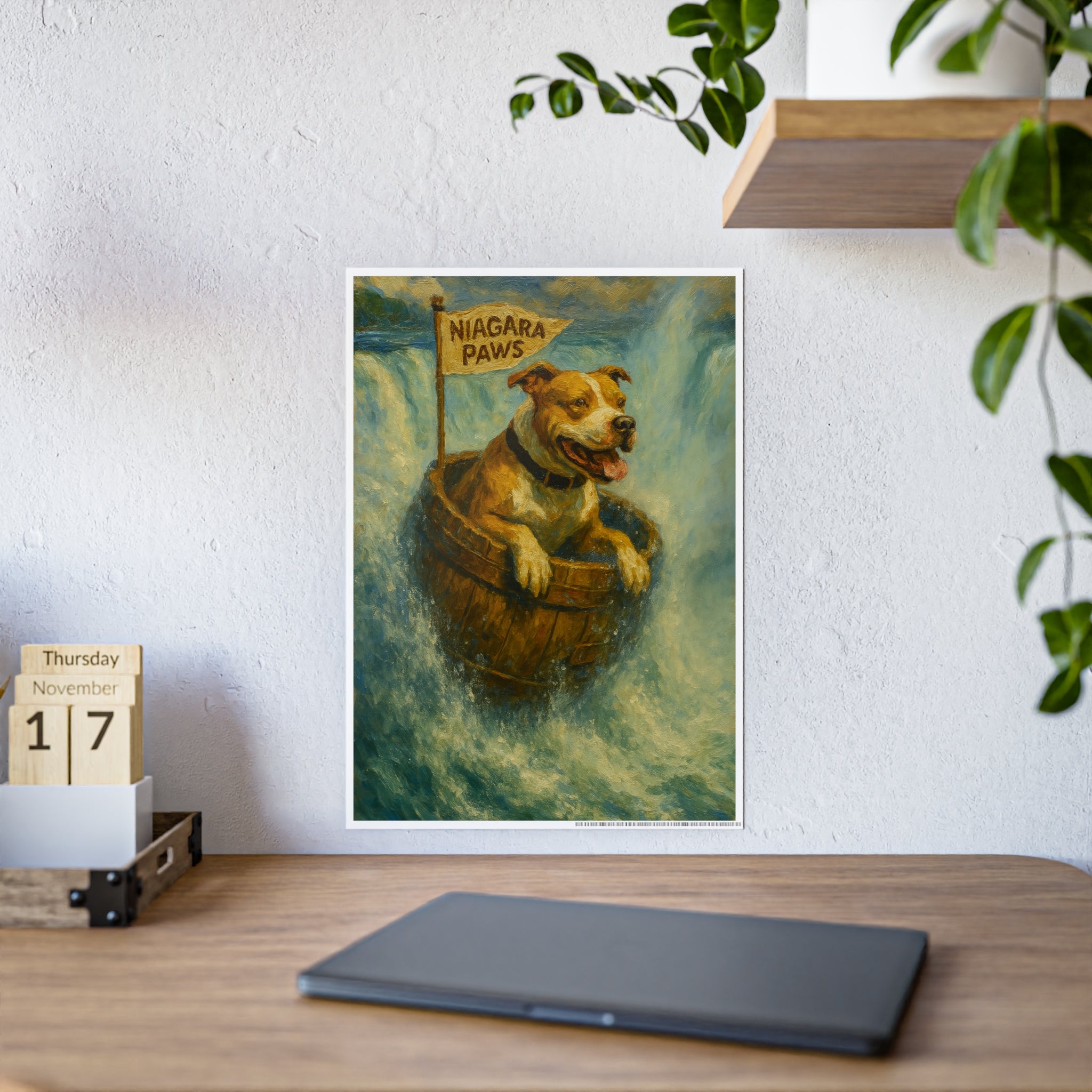 Niagara Paws Dog Gloss Poster