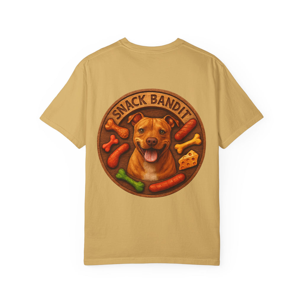 T-Shirt — "Snack Bandit" Dog Graphic Tee