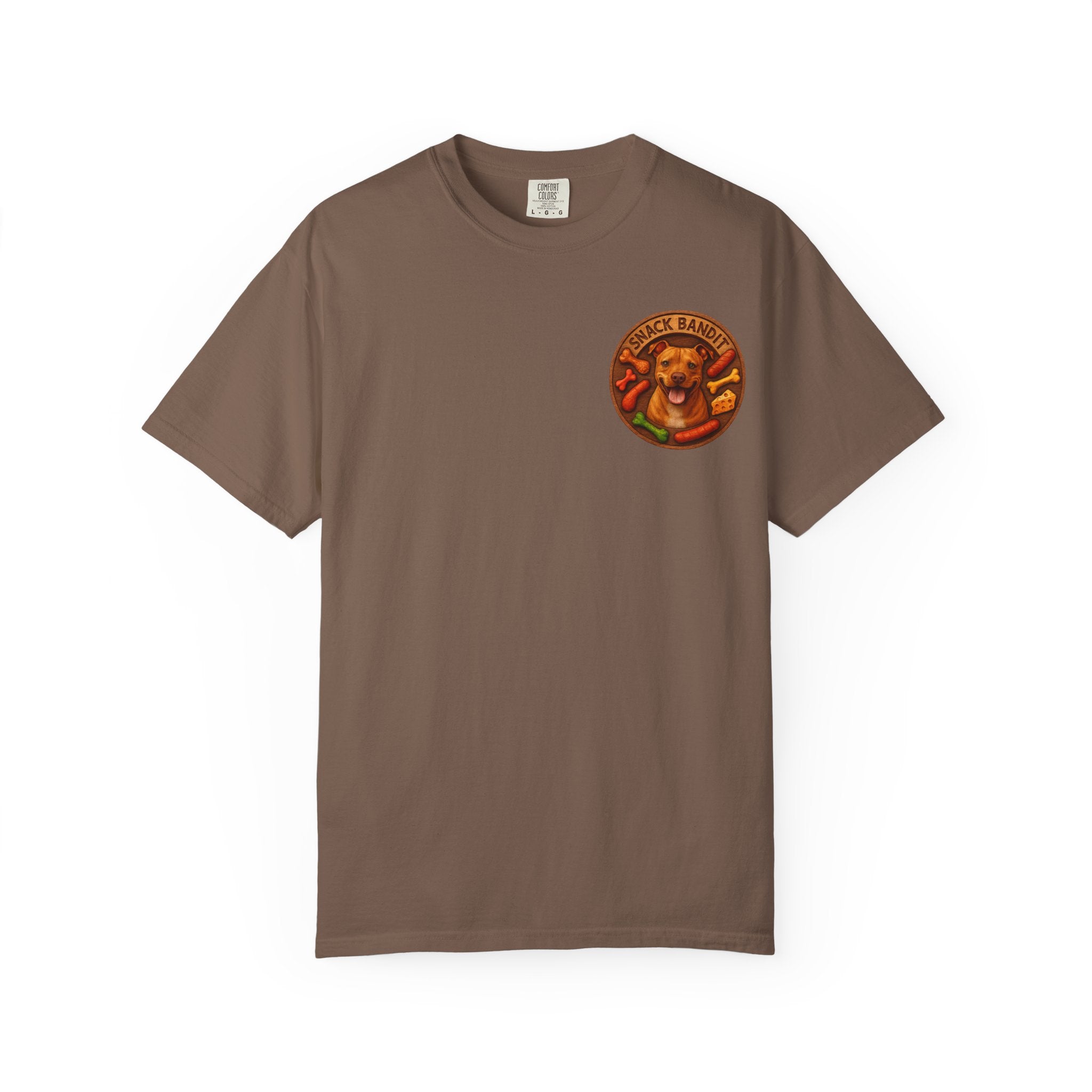T-Shirt — "Snack Bandit" Dog Graphic Tee