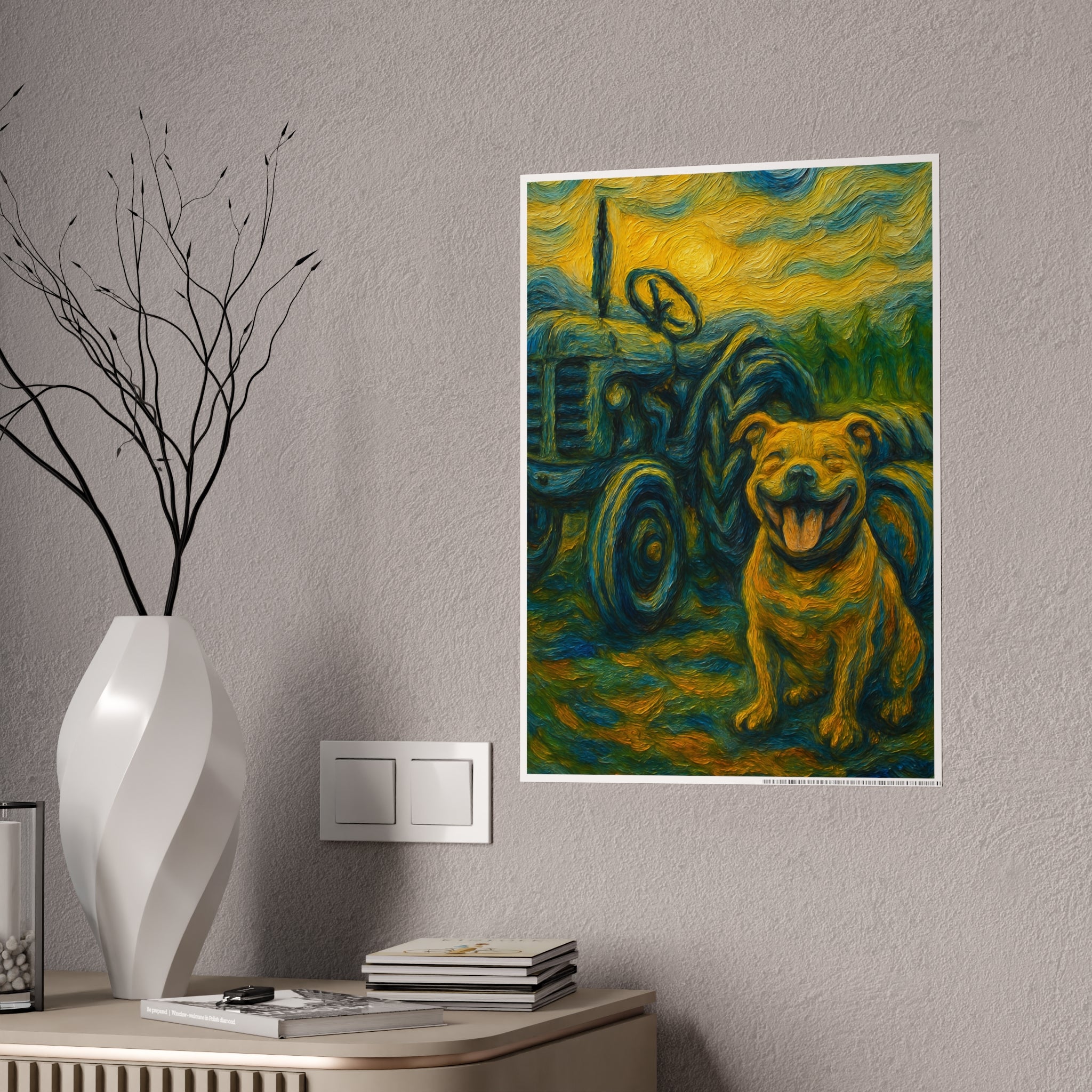 Vibrant Animal Art Poster
