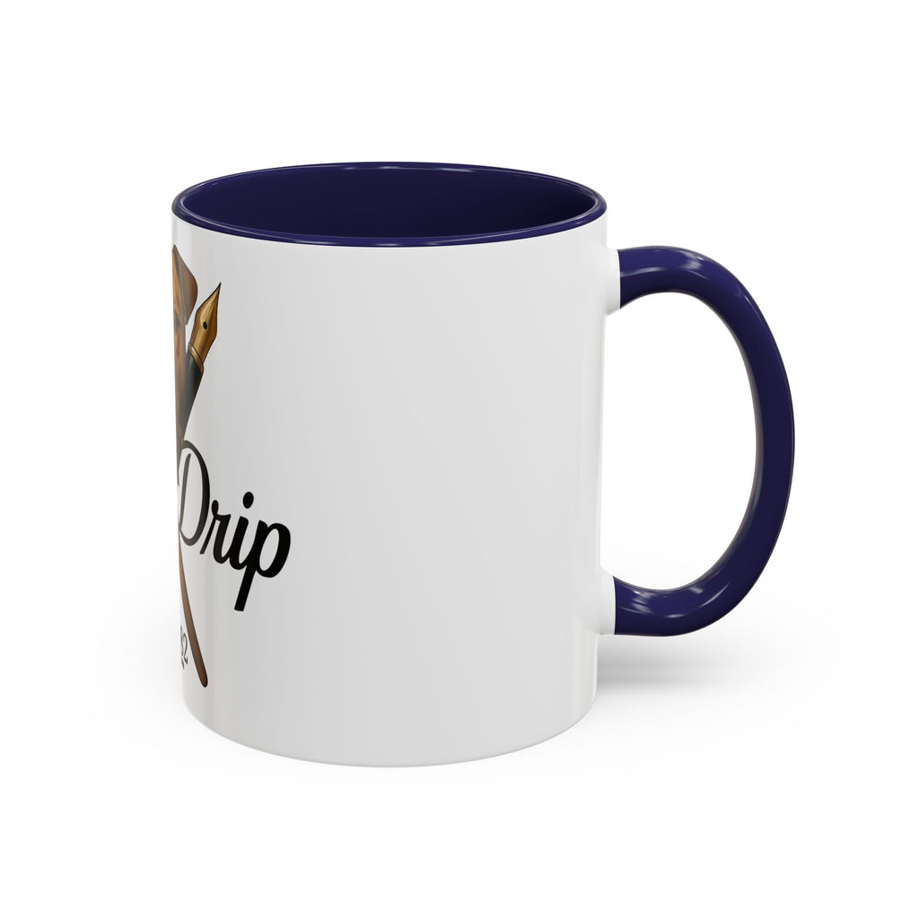 Artist Coffee Mug - 'Ink Drip' Pen & Brush Ceramic Accent Mug (11/15oz)