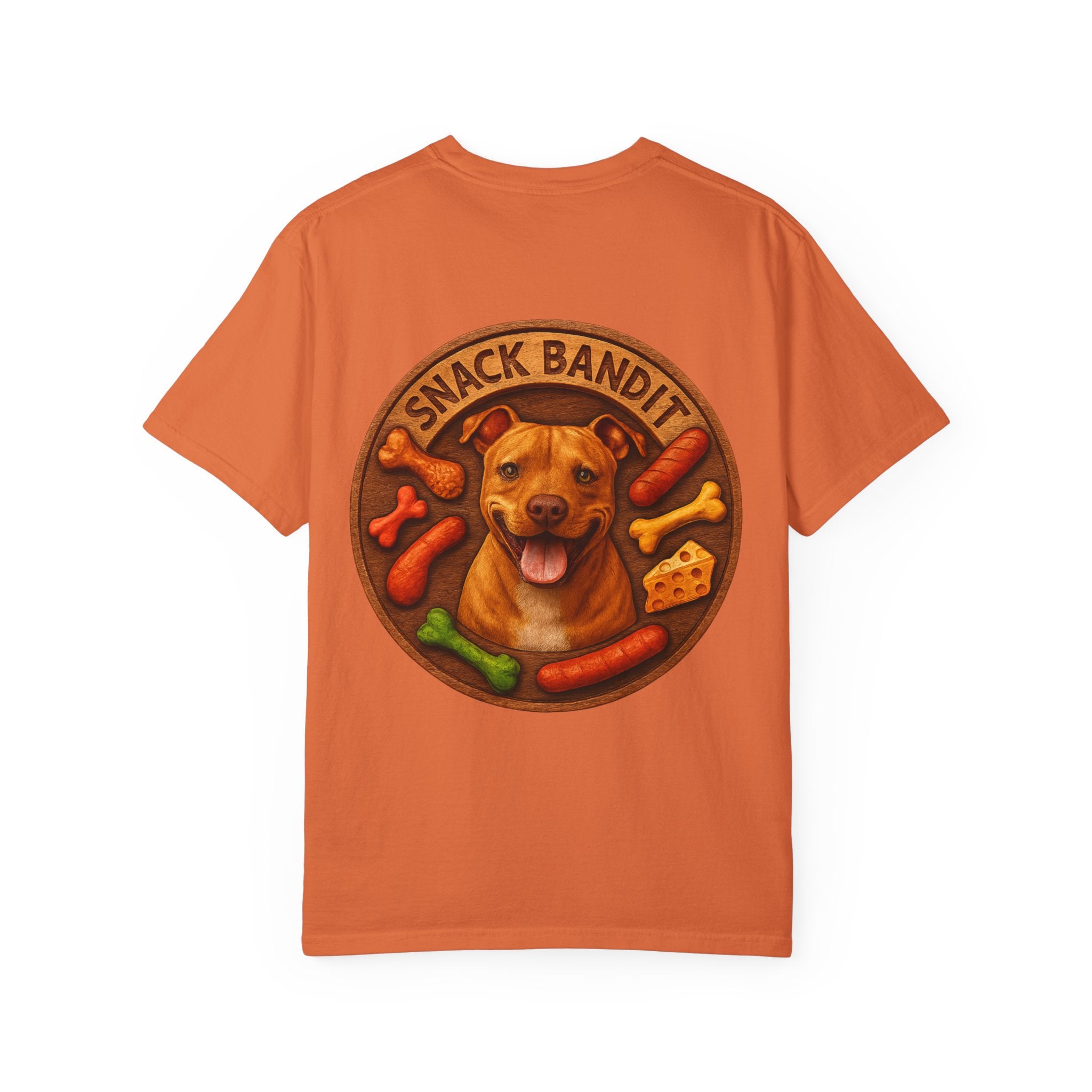 T-Shirt — "Snack Bandit" Dog Graphic Tee