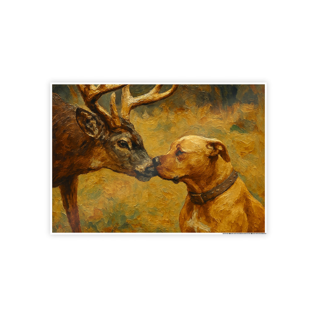 Wildlife Kiss Gloss Poster