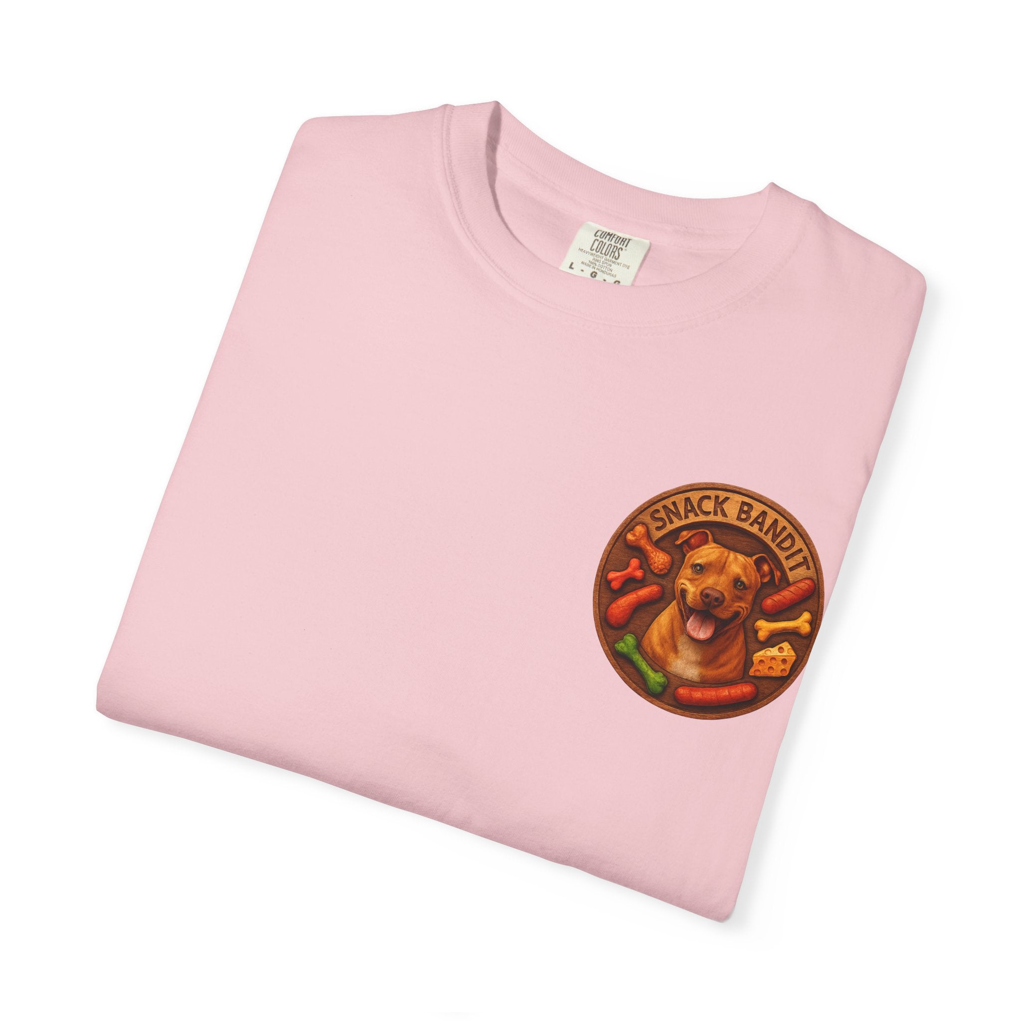 T-Shirt — "Snack Bandit" Dog Graphic Tee