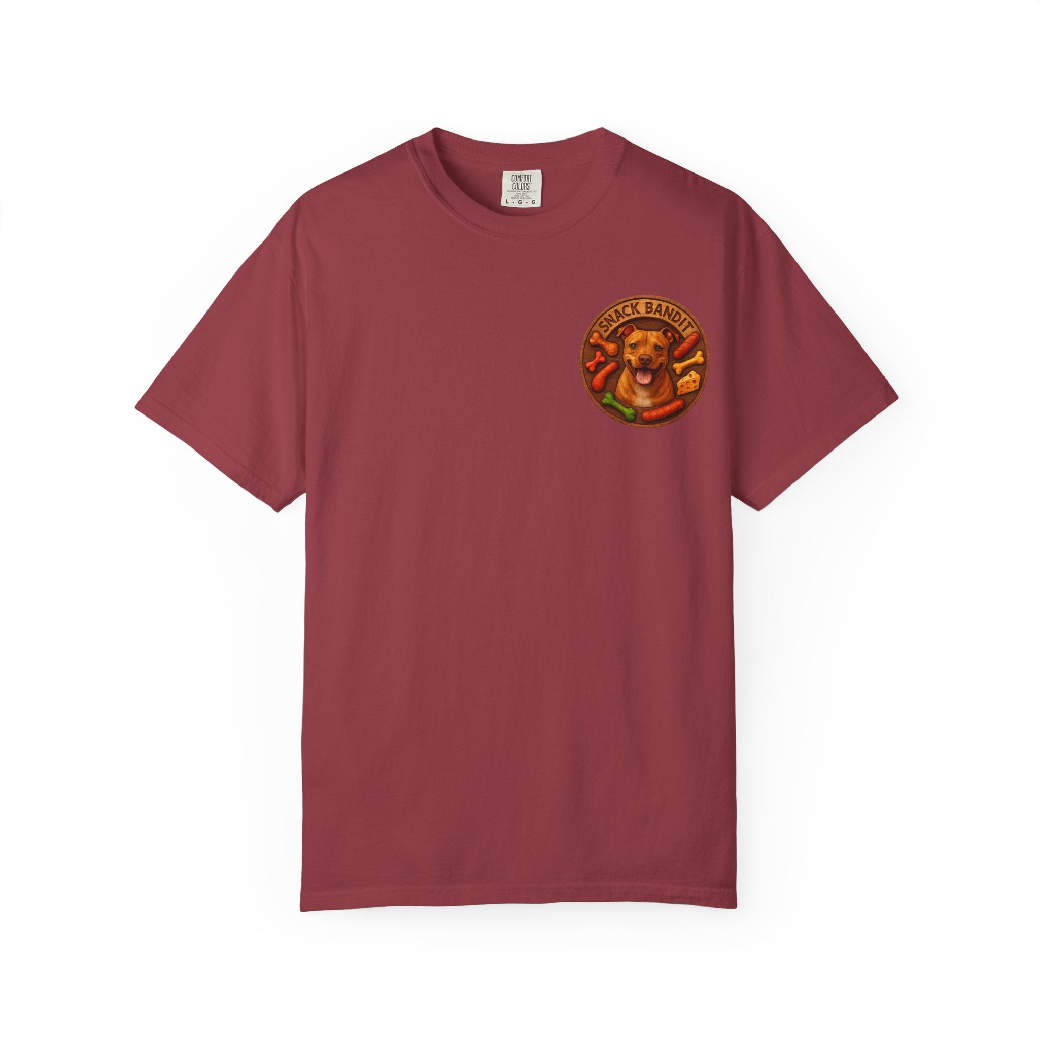 T-Shirt — "Snack Bandit" Dog Graphic Tee