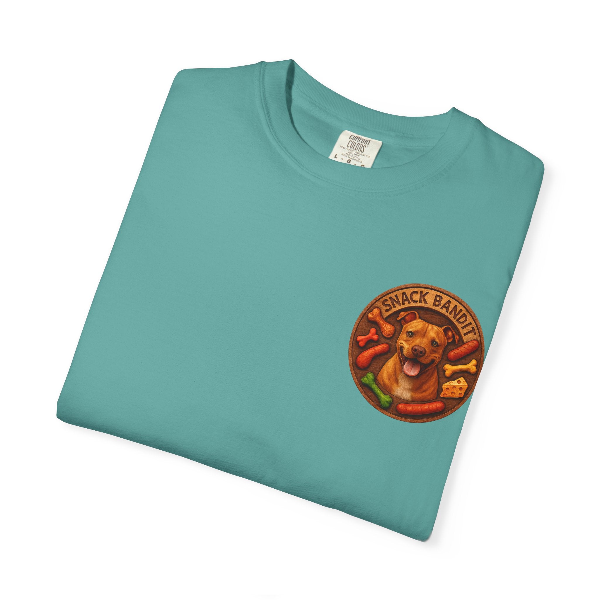 T-Shirt — "Snack Bandit" Dog Graphic Tee