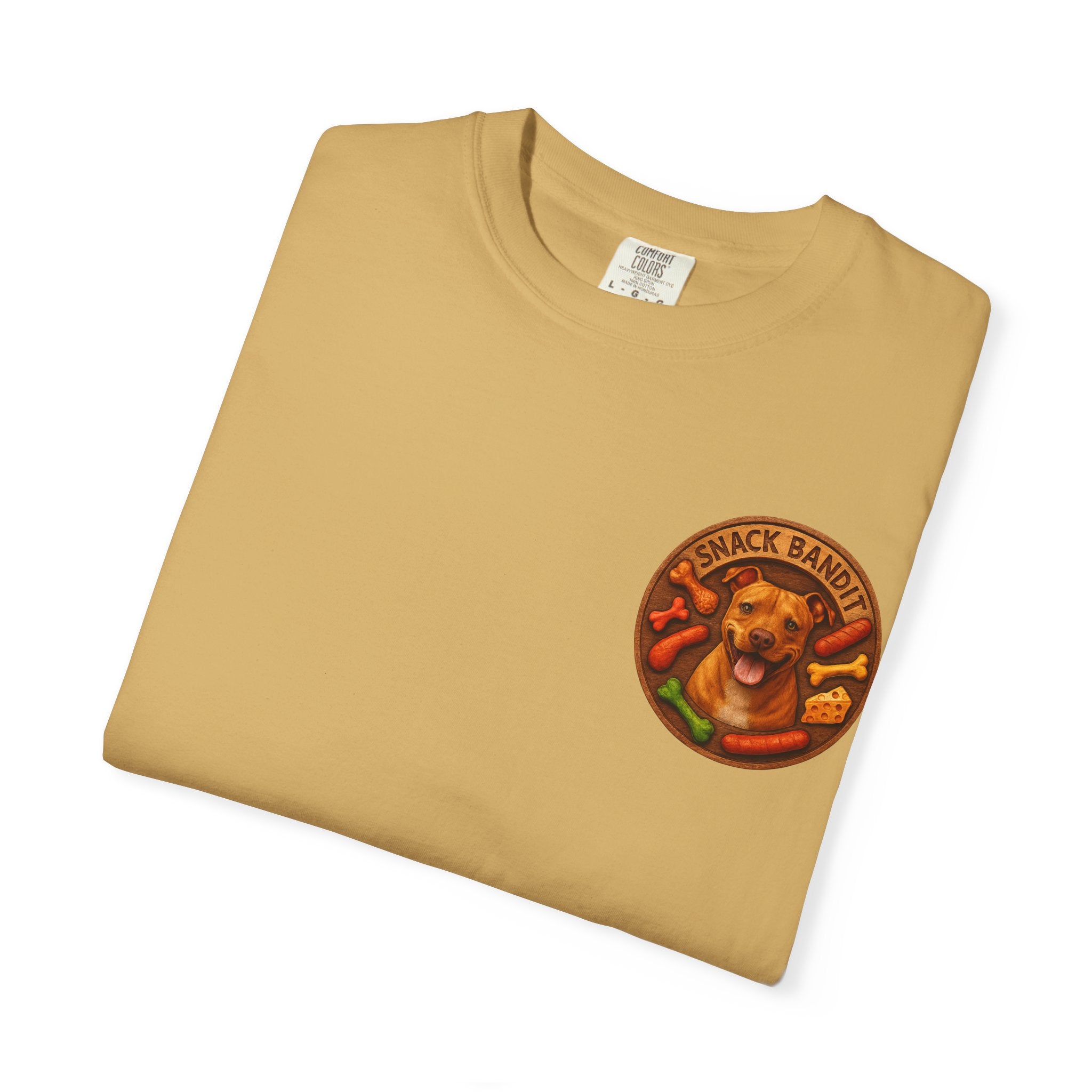 T-Shirt — "Snack Bandit" Dog Graphic Tee