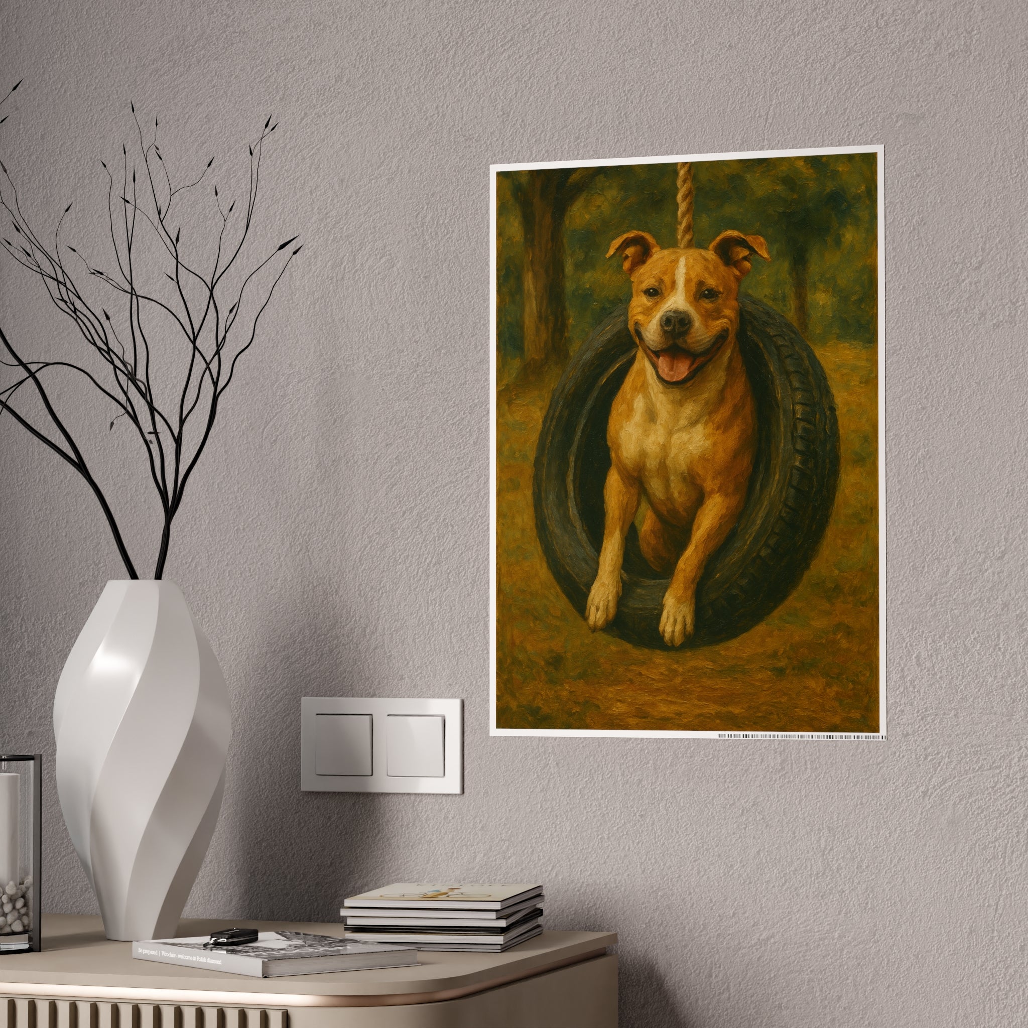 Dog Vintage Gloss Poster - Heartwarming Home Décor