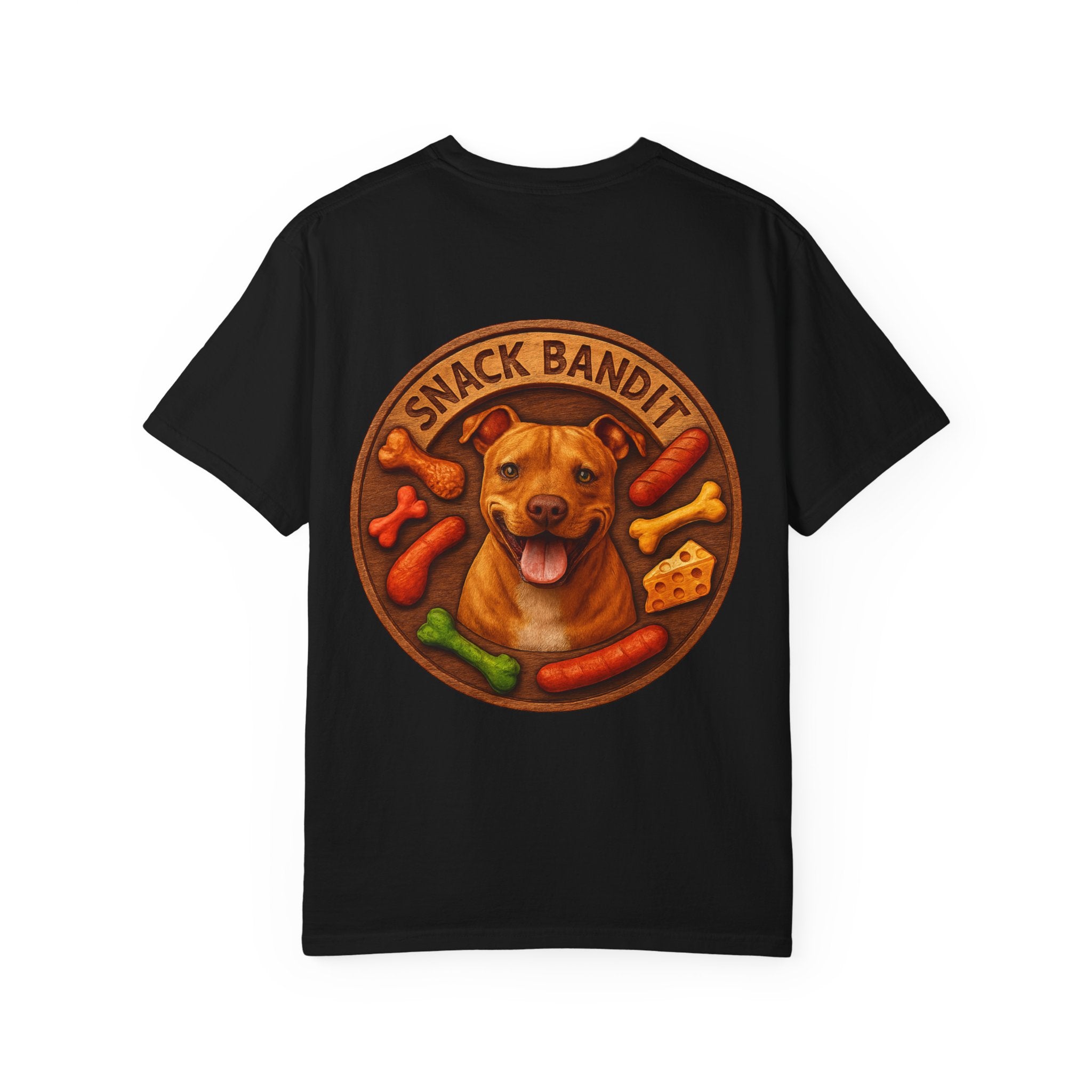 T-Shirt — "Snack Bandit" Dog Graphic Tee