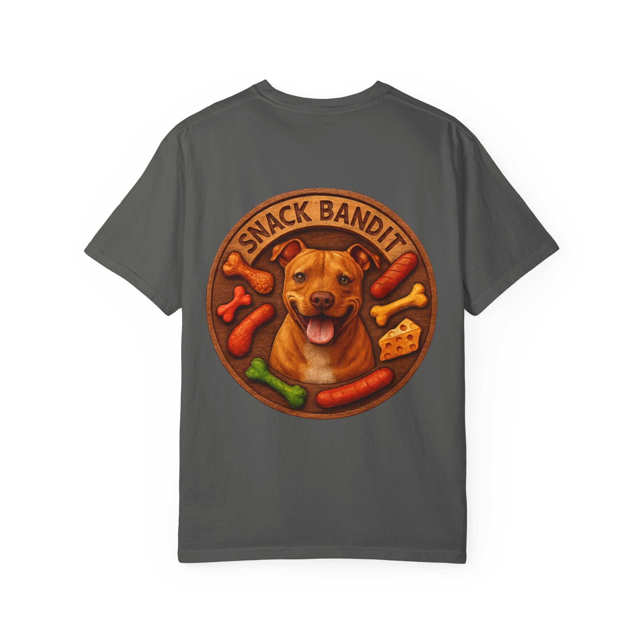 T-Shirt — "Snack Bandit" Dog Graphic Tee