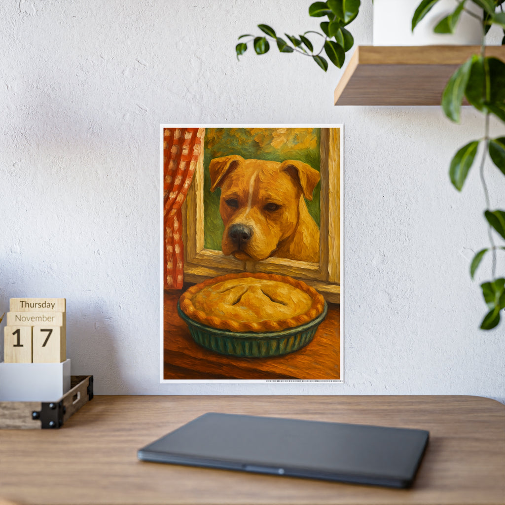 Dog-Themed Art Poster for Animal Lovers