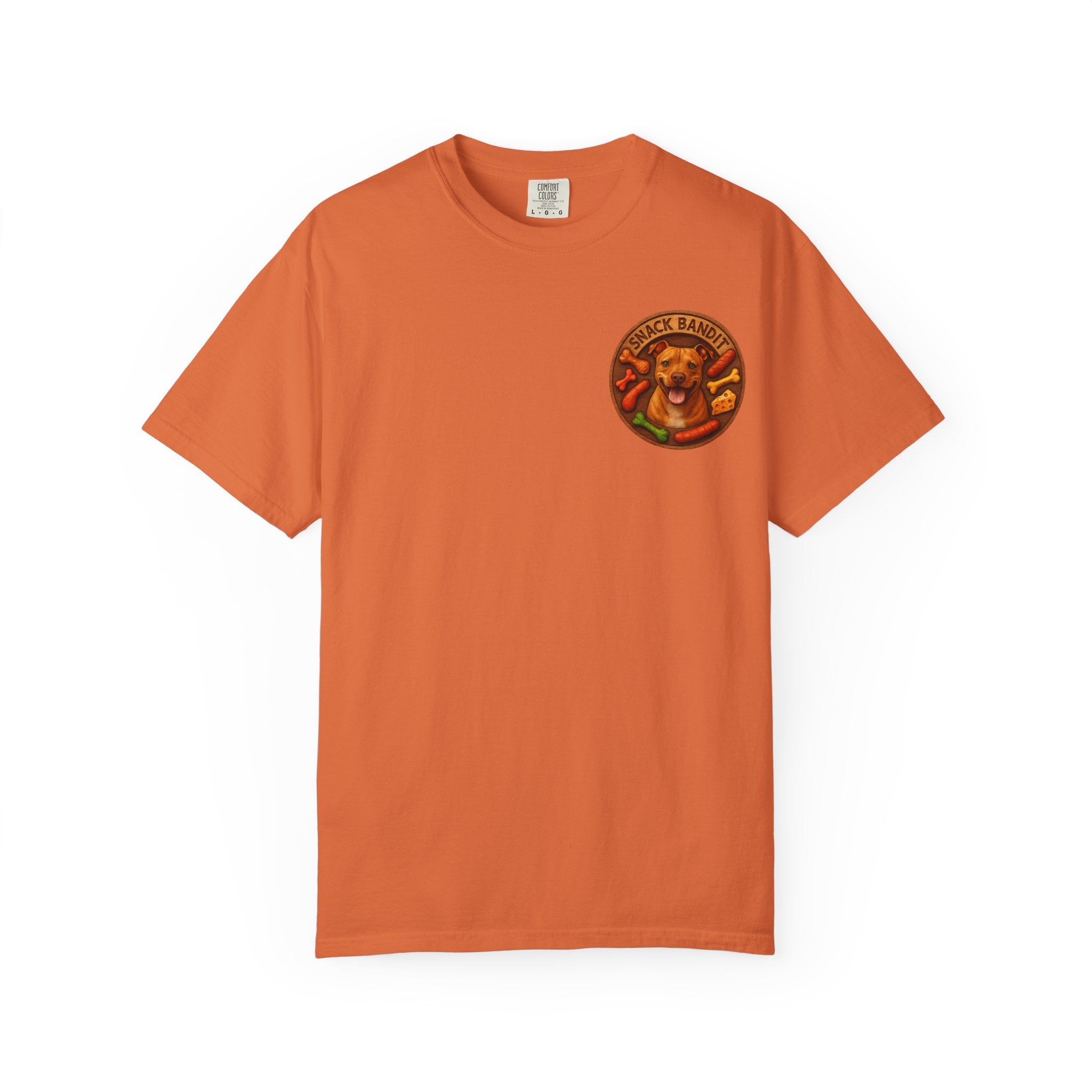 T-Shirt — "Snack Bandit" Dog Graphic Tee