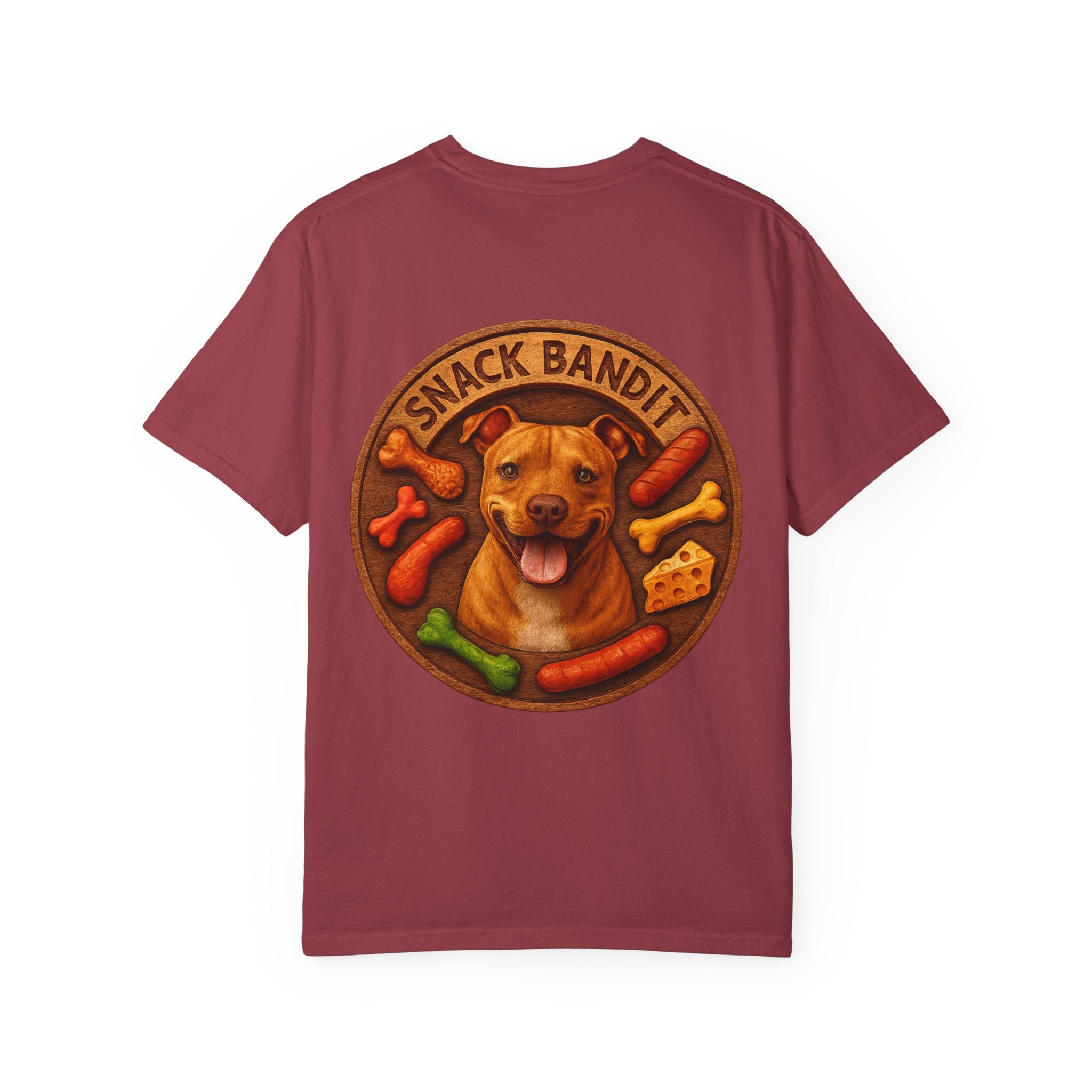 T-Shirt — "Snack Bandit" Dog Graphic Tee