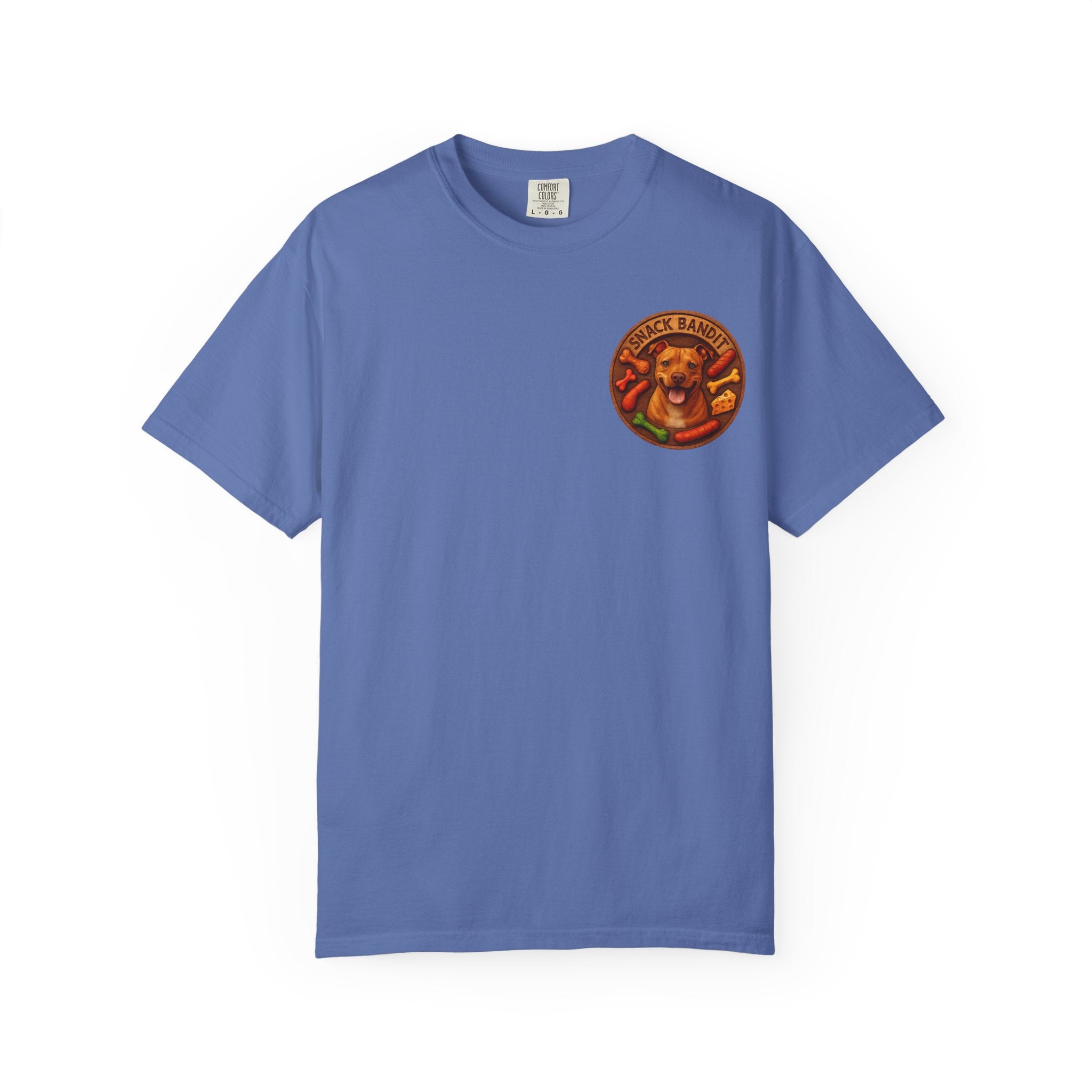 T-Shirt — "Snack Bandit" Dog Graphic Tee