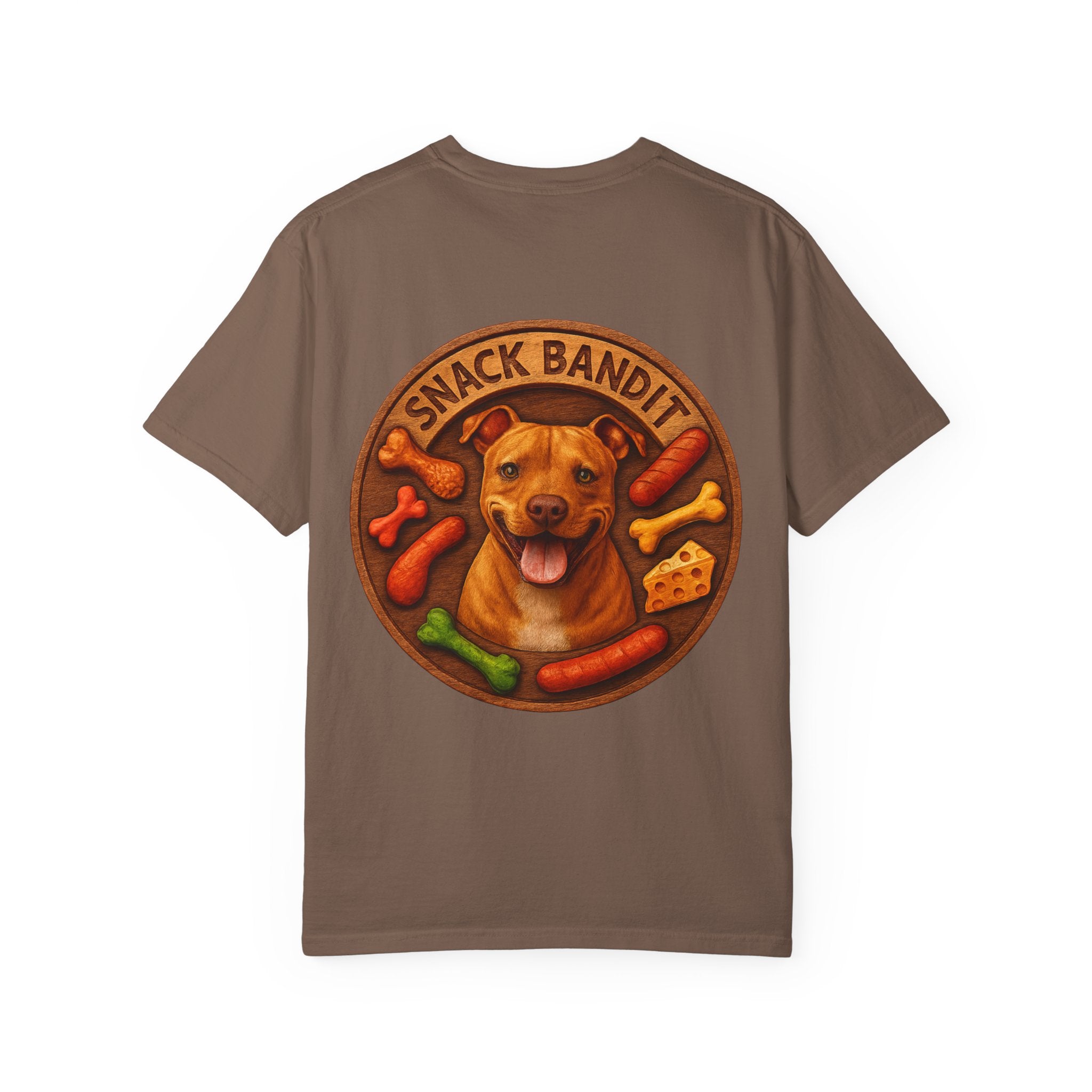 T-Shirt — "Snack Bandit" Dog Graphic Tee