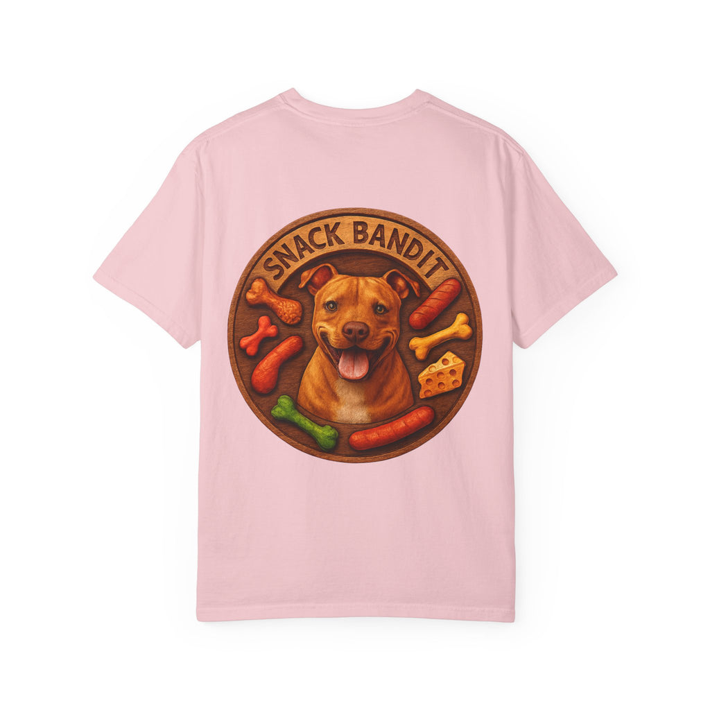 T-Shirt — "Snack Bandit" Dog Graphic Tee