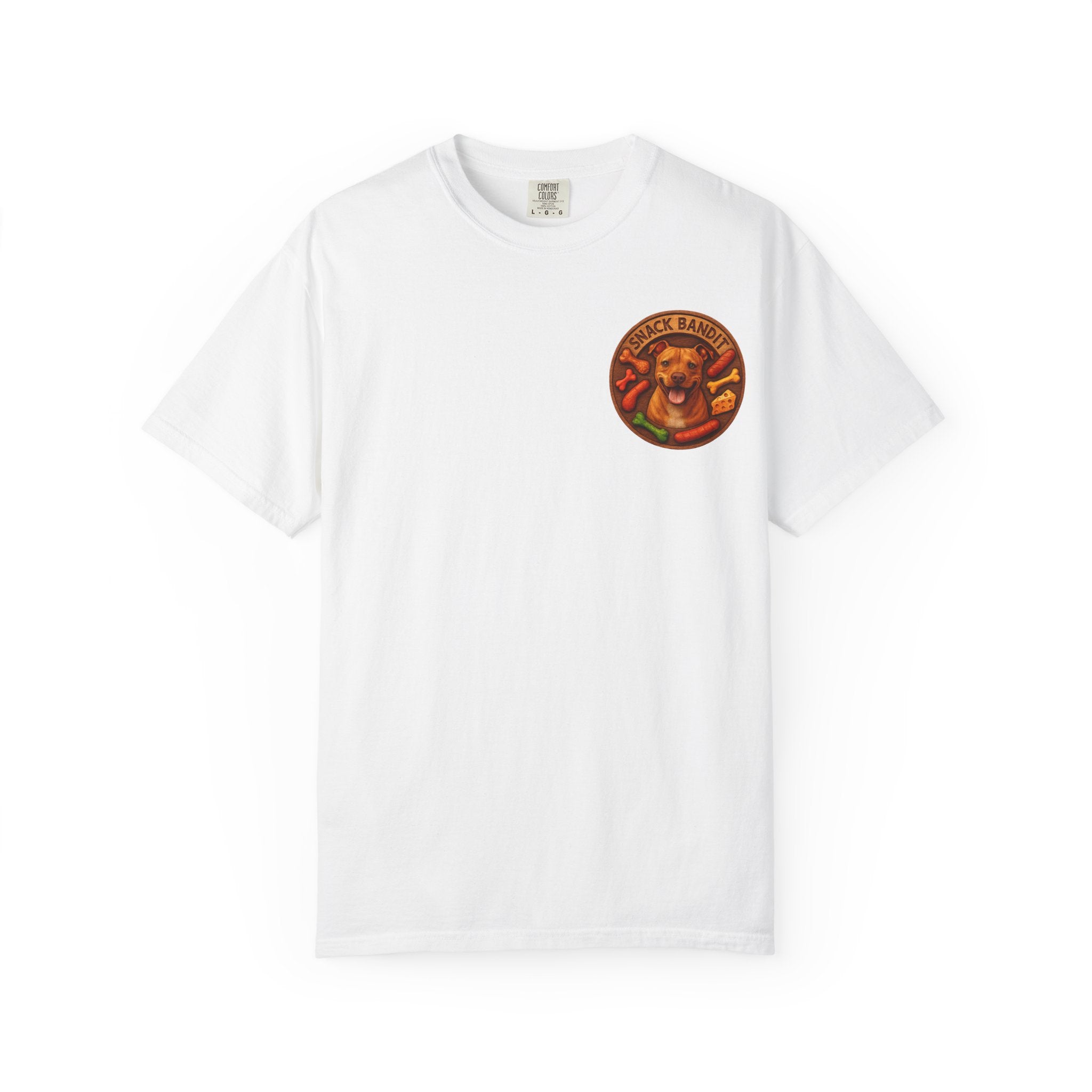 T-Shirt — "Snack Bandit" Dog Graphic Tee