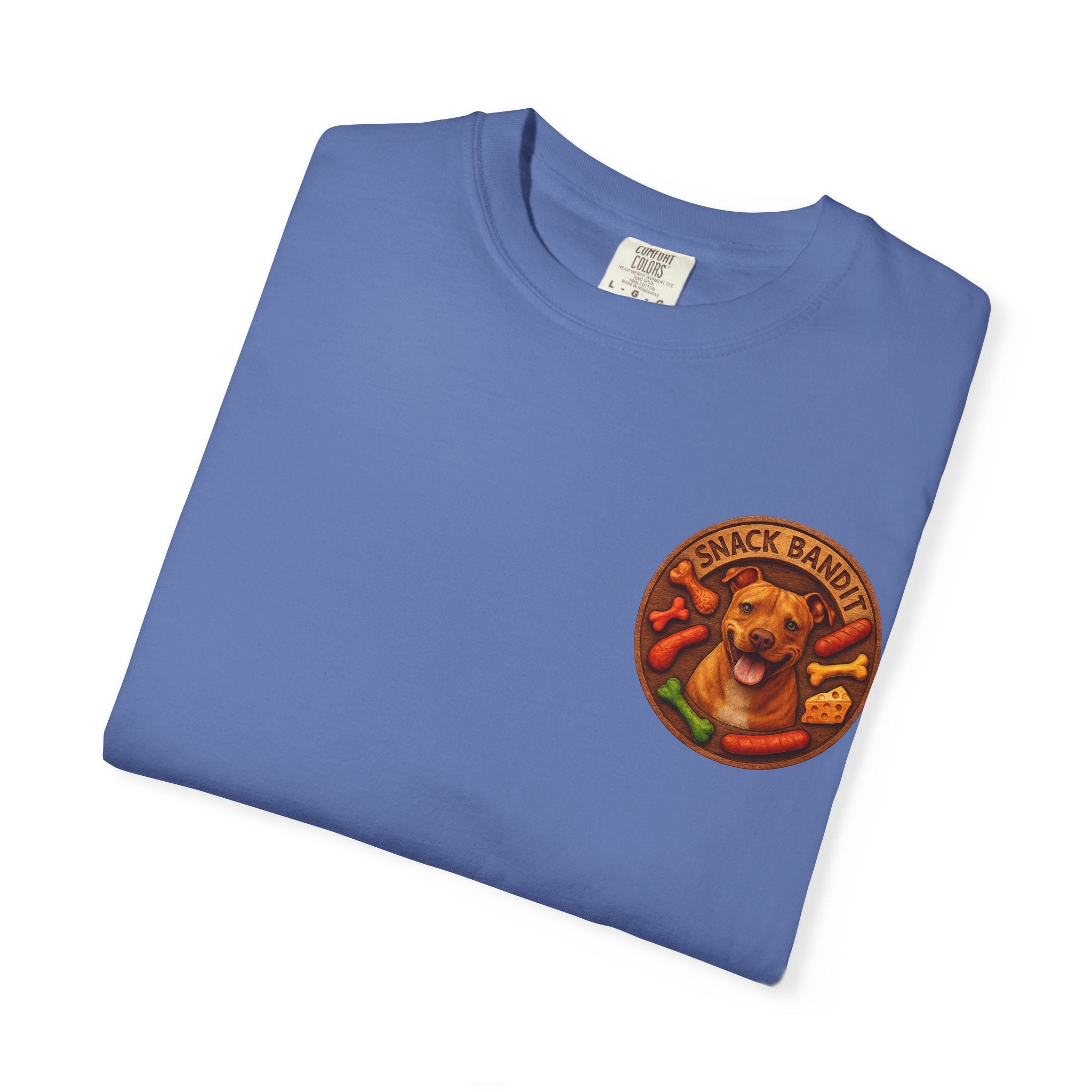 T-Shirt — "Snack Bandit" Dog Graphic Tee