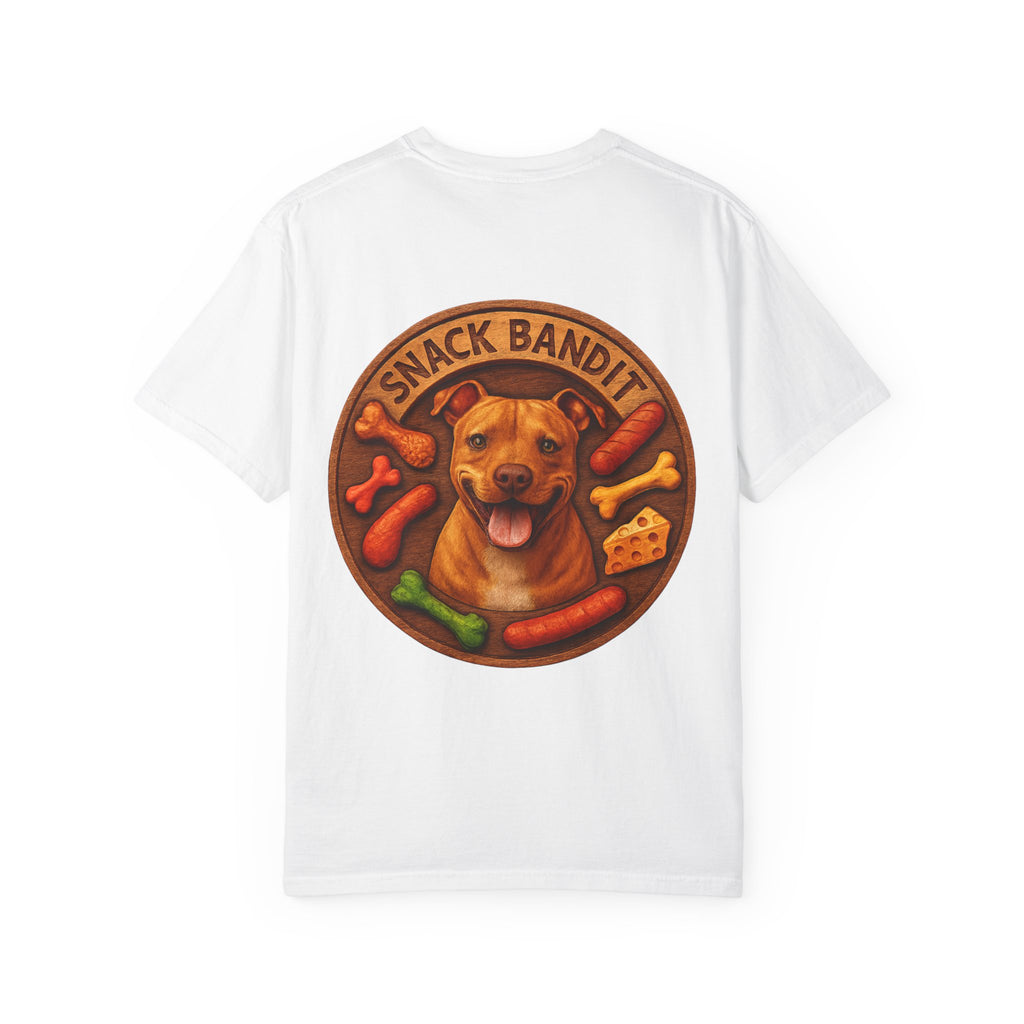 T-Shirt — "Snack Bandit" Dog Graphic Tee