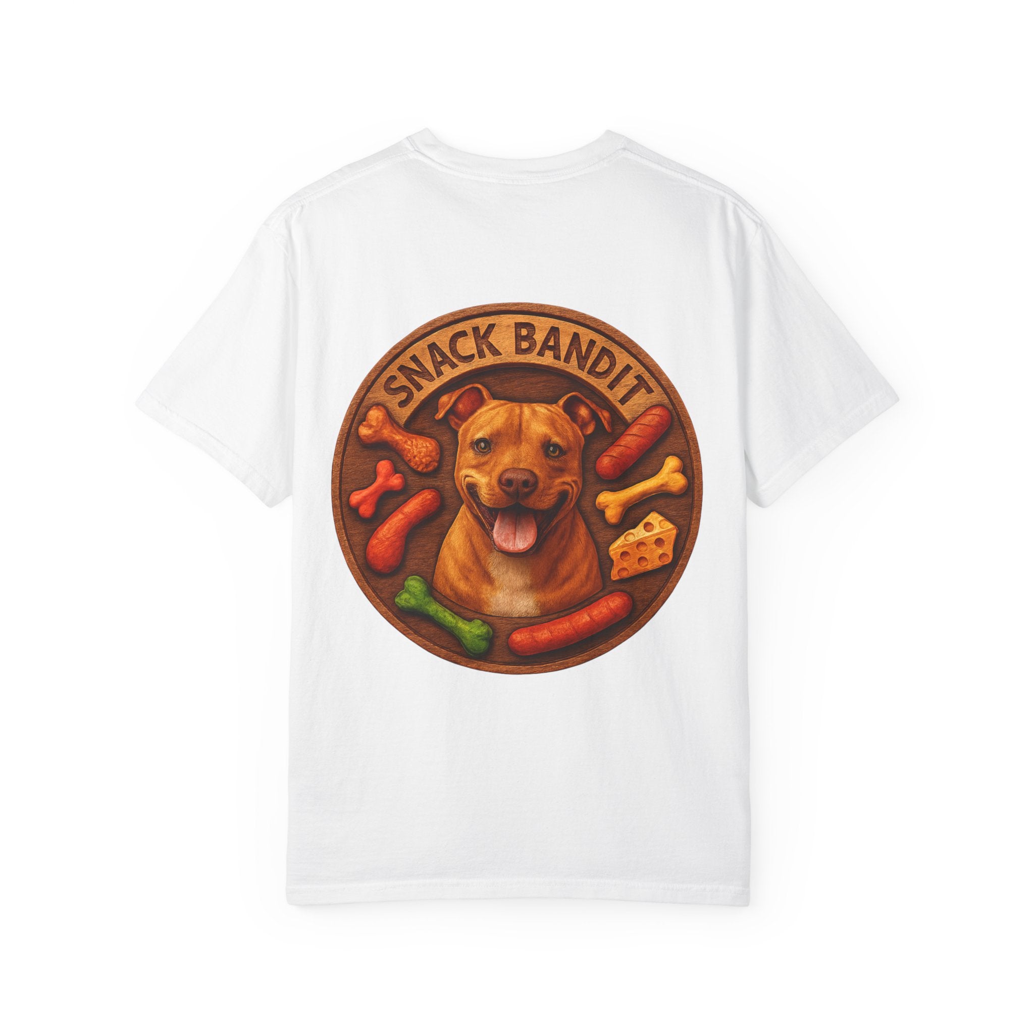 T-Shirt — "Snack Bandit" Dog Graphic Tee