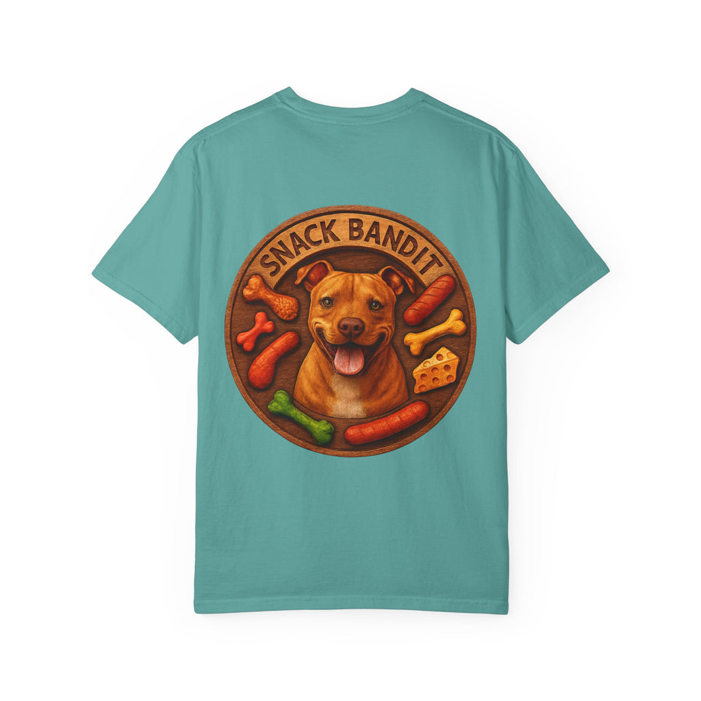 T-Shirt — "Snack Bandit" Dog Graphic Tee