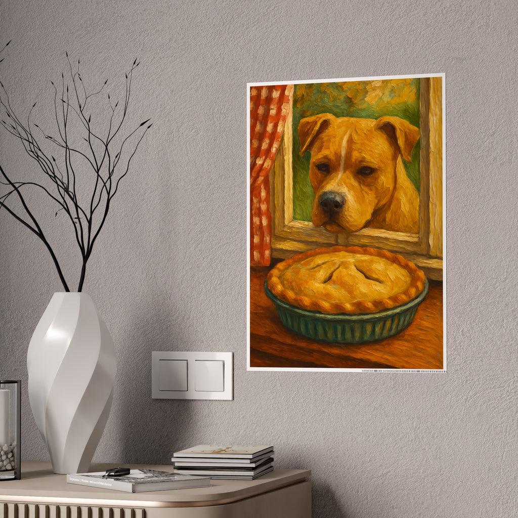 Dog-Themed Art Poster for Animal Lovers