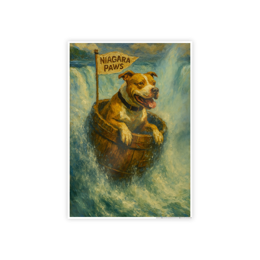 Niagara Paws Dog Gloss Poster