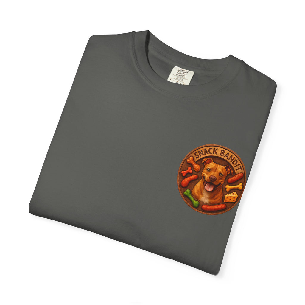 T-Shirt — "Snack Bandit" Dog Graphic Tee