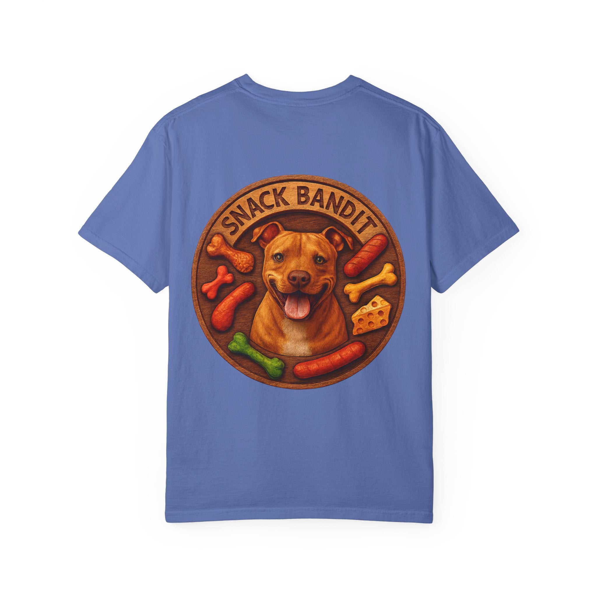 T-Shirt — "Snack Bandit" Dog Graphic Tee