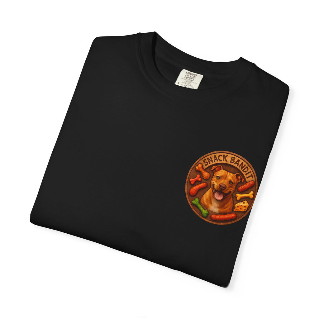 T-Shirt — "Snack Bandit" Dog Graphic Tee