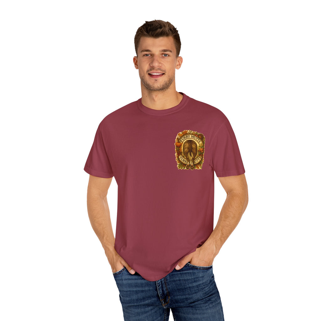 T-Shirt - Furry Mutts Turk My Butts Thanksgiving Graphic Tee