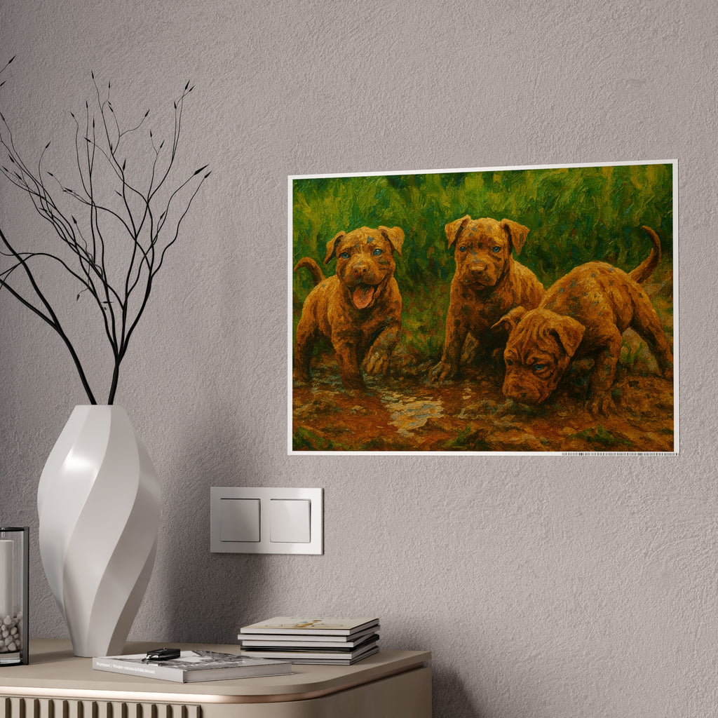 Charming Dog Art Print