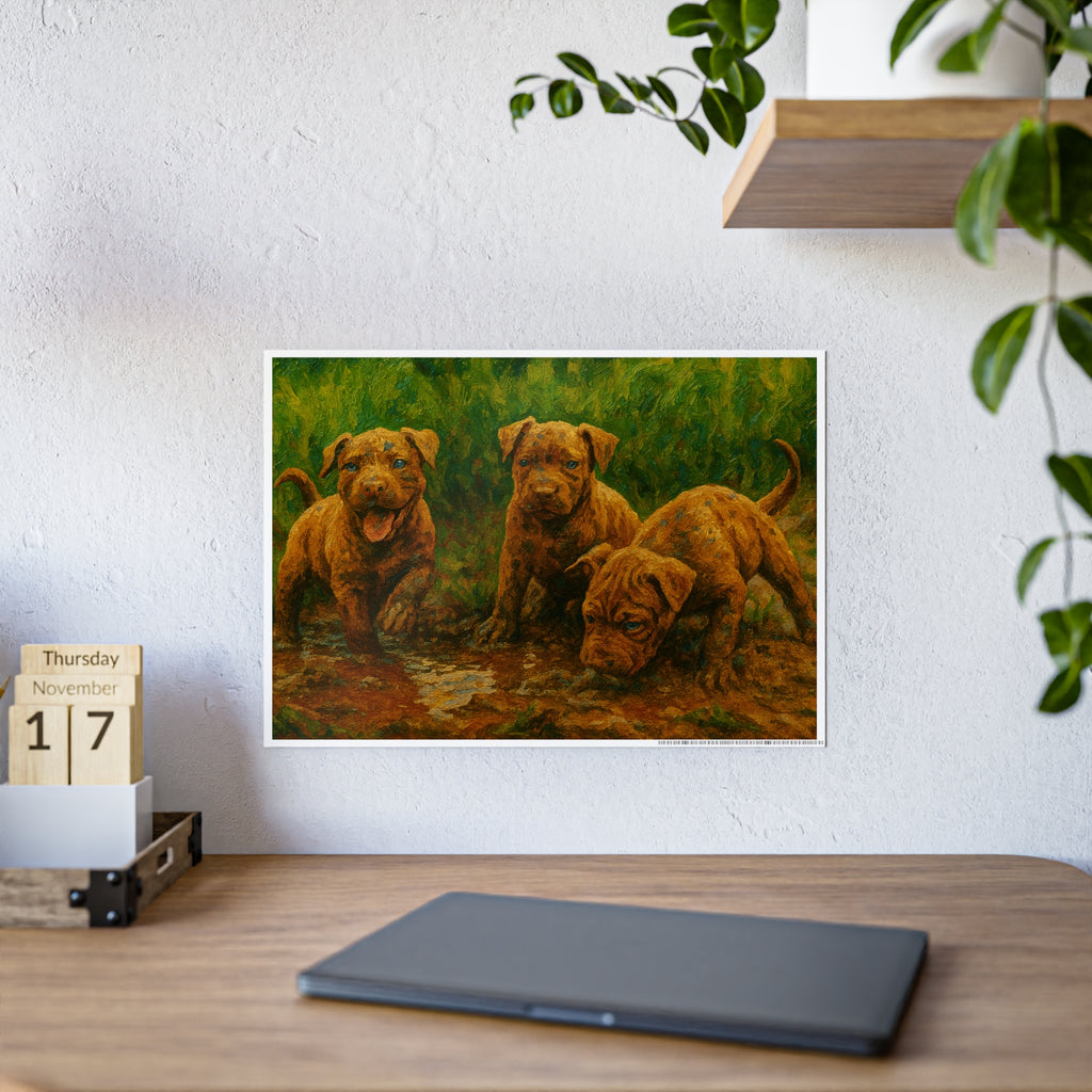 Charming Dog Art Print