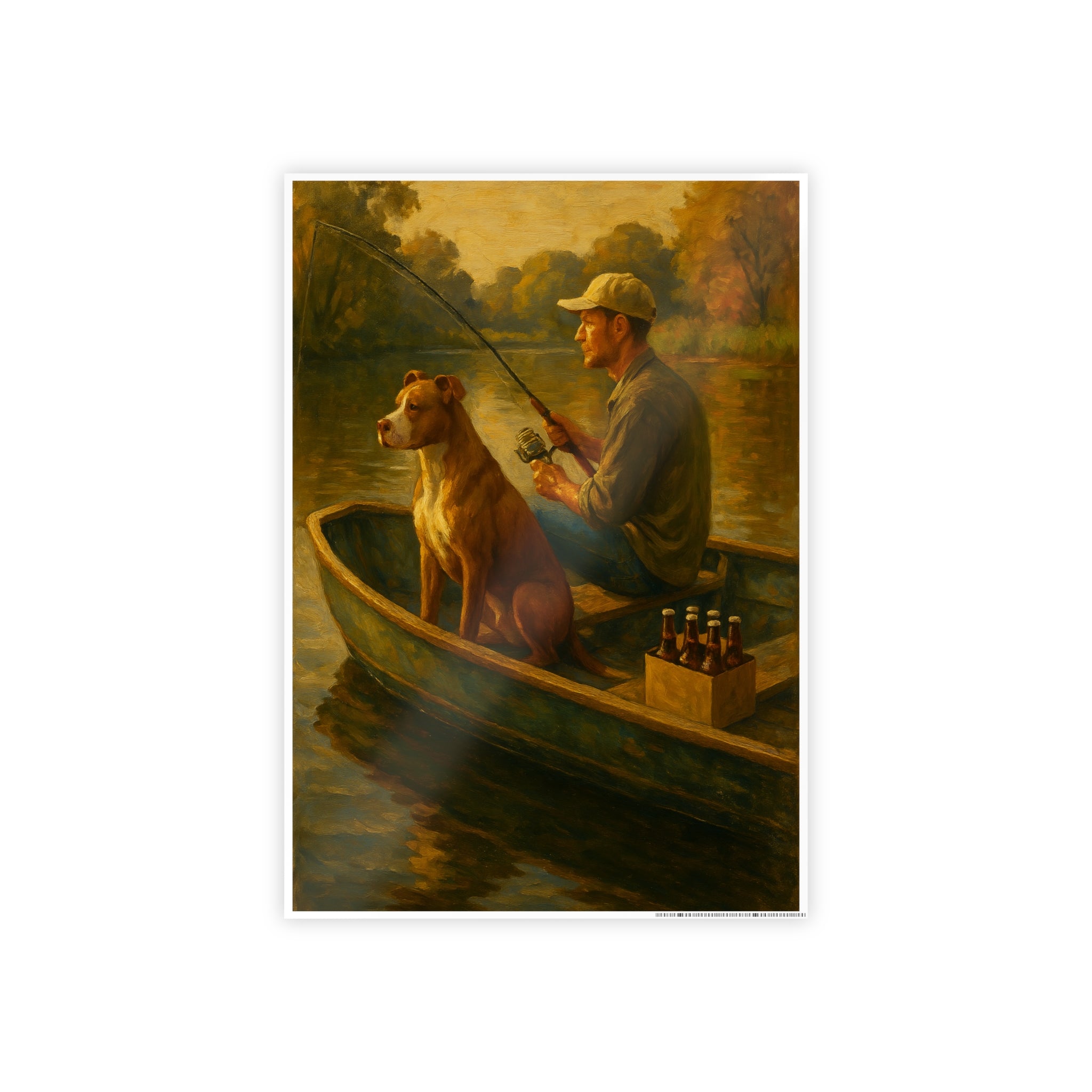 Fishing Adventure Gloss Poster