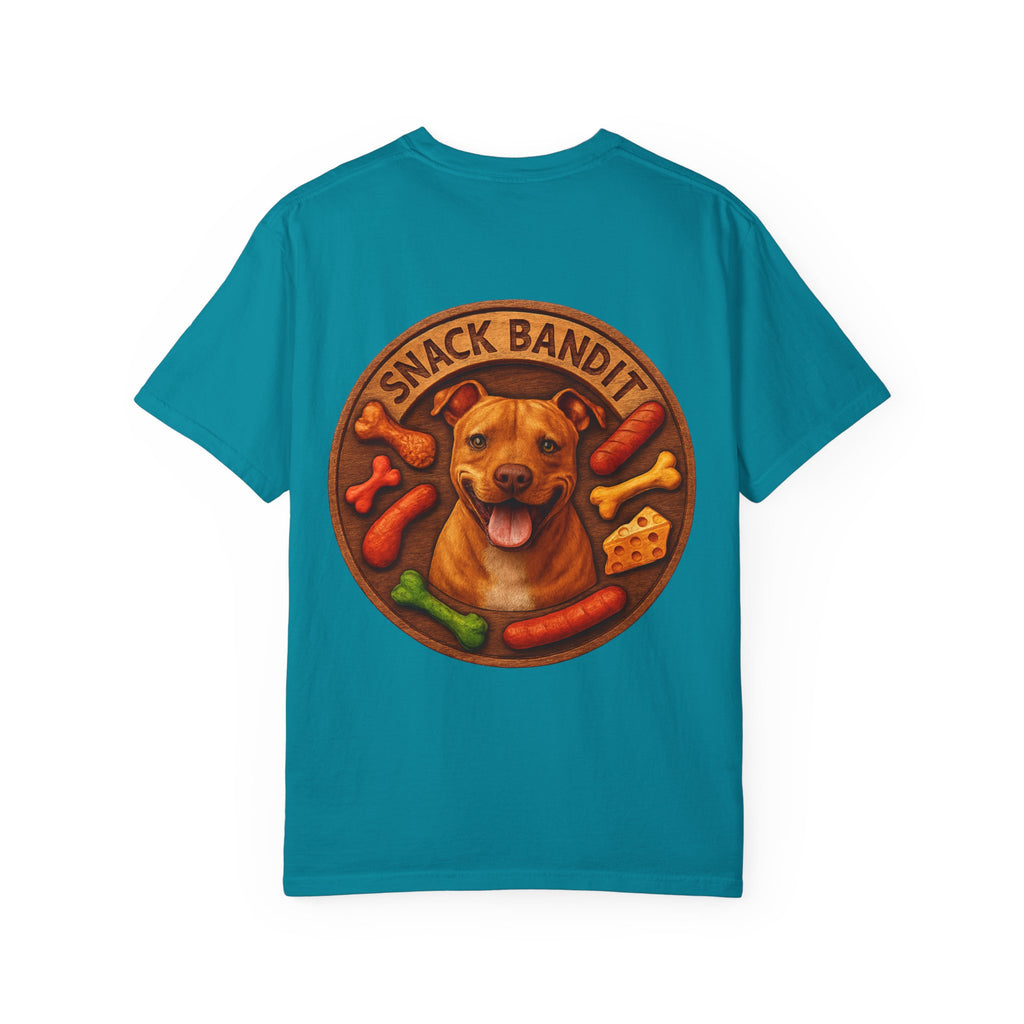 T-Shirt — "Snack Bandit" Dog Graphic Tee
